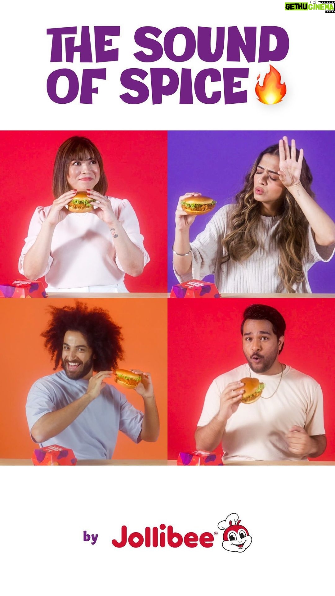 Asim Azhar Instagram - THE JOLLIBEE SPICY CHICKEN SANDWICH IS HERE!!! 🤩🌶️🔥🇦🇪 That’s not the only good news! YOU have a chance to WIN 💸AED 10,000💸 by participating in “The Sound of Spice Challenge” by Jollibee! All you have to do is: 1- Order the Jollibee Spicy Chicken Sandwich 2- Share your video review using no words, just “The Sound the Spice by Jollibee” audio on Instagram/TikTok 3- Tag @JollibeeUAE in your post/story & follow @JollibeeUAE Hurry up you have until 5th of February 2023! The winner will be announced on @jollibeeuae ’s social media pages on the 6th of February 2023. Good luck! 🤞 T n C apply. For full terms and conditions, please visit https://jollibeeuae.com/thesoundofspicecampaign/ #JollibeeUAE #TheSoundofSpiceChallenge #SpicyChickenSandwich