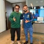 Asim Azhar Instagram - I was always a fan of your cricket, but now a bigger fan of the person you are. Thank you for your time and kindness @virat.kohli bhai. ♥️ Melbourne, Victoria, Australia