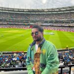 Asim Azhar Instagram - Dream come true 🇵🇰 #INDvPAK 🇮🇳 #t20worldcup Melbourne Cricket Ground (MCG)