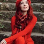 Aslıhan Güner Instagram - Aralık ayı,kırmızı ve ben.. ♥️✨🤟🏻 _____ Photo: @oguzhanhasdemir 🎈 Ordu