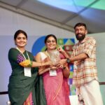 Aswathy Sreekanth Instagram - കാളി ഇറങ്ങി ❤️ അത്രമേൽ പ്രിയപ്പെട്ട ബിപിൻ ചേട്ടനും ഗായത്രിയും ചേർന്ന് ഇന്ന് കെ എൽ എഫിന്റെ നിറഞ്ഞ വേദിയിൽ വച്ചാണ് പ്രകാശനം നിർവഹിച്ചത്. ഡി സി ബുക്സിന്റെ എല്ലാ ഷോറൂമുകളിലും ഉടനെ പുസ്തകം ലഭ്യമാകും. വായിക്കണം, അഭിപ്രായം അറിയിക്കണം. എല്ലാവർക്കും നന്ദി, സ്നേഹം ❤️ Book cover design @7733px Cover photo @unaiseadivadu Illustration @vr.ragesh Published by @dcbooks