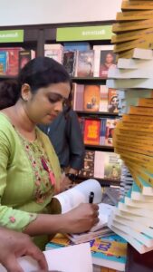 Aswathy Sreekanth Instagram - Happiness is seeing your book in best seller category 🥰 Thank you all my dearest readers ! DM your address to get a signed copy as vpp @dcbooks