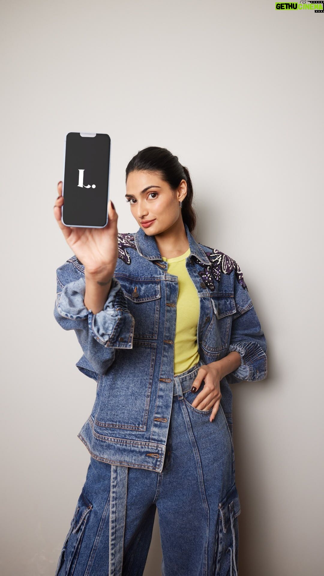 Athiya Shetty Instagram - My Closet = YOUR closet! Go raid some of my fav pieces from my closet exclusively on @lehlah.app π The proceeds from the closet sales will go towards upskilling 10 women for professional independence and place them in stable employment via @viplafoundationofficial! #ShopOnLehLah #TrendingOnLehLah #LehLahTheNextBigThing