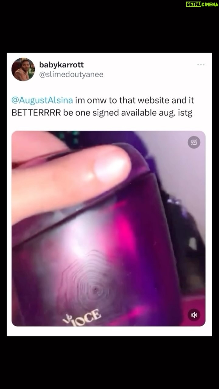 August Alsina Instagram - ๐๐when I say Iโm joked out, at the tapping of the basket for reassurance!! ๐This video is an everyday MOOD for me, cus we one and the same. I can relate friend.๐ช๐พ๐ค๐ฝ