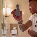 August Alsina Instagram - Is your skin is thirrrsty?!— give it a boost with our 3-In-One Super Elixir 💦— a serum, moisturizer and oil all in one perfect bottle. The third step in our skincare routine. #encina #augustalsina #skincareroutine