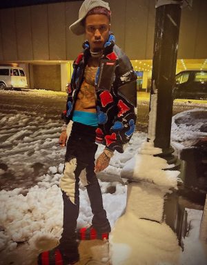 August Alsina Instagram - [Swipe Left] Detroit brought the snow.❄️ Encina brought the glow💫