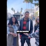 August Alsina Instagram - These women were visiting from overseas w/ the biggest smiles. Stopped to chop it up w/ them because they smelled amazing already. They said they are true fragrance connoisseurs, so we had to get one ! ✅