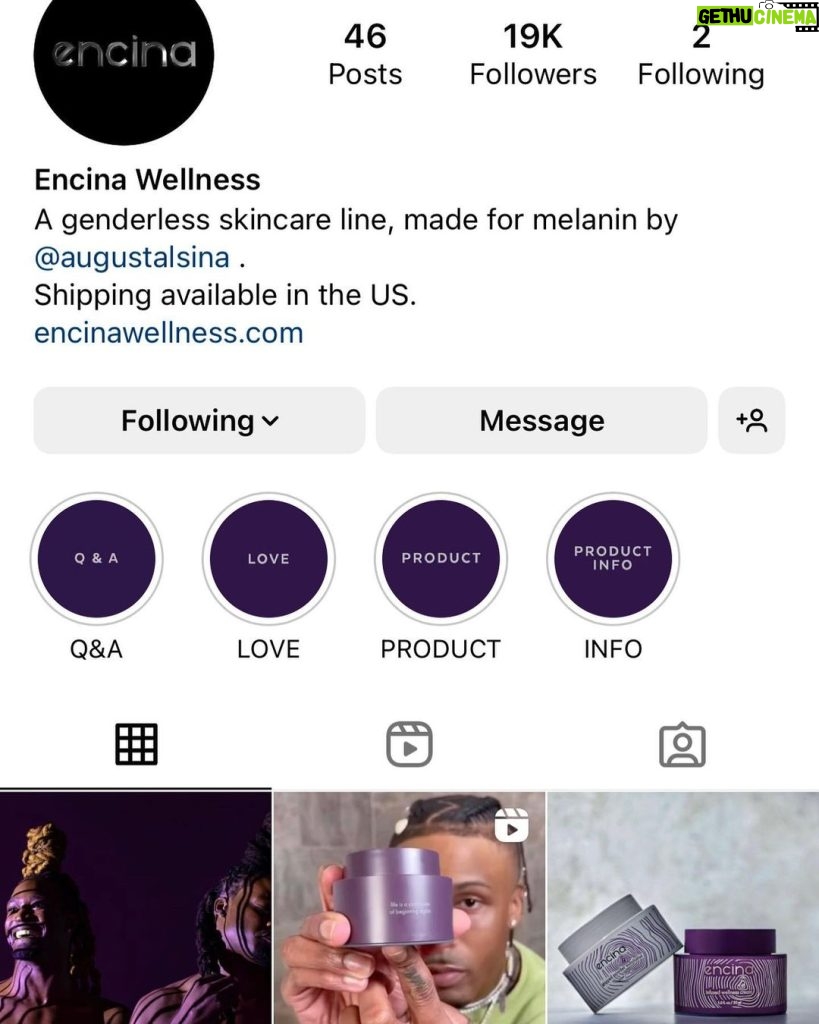 August Alsina Instagram - Update; Encina up*22k!! @encinawellness follow for a full head of hair, strength in mind, heart, and spirit. & God like glowing skin so that you don’t hate your own skin you’re in. 🥴 Ima show u lil nigxa’s how to L3AD da pack!
