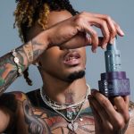 August Alsina Instagram – @encinawellness wellness for diamond clarity skin! This is the journey of healing within, and beginning, Again. [click the link in the bio to glow with me]