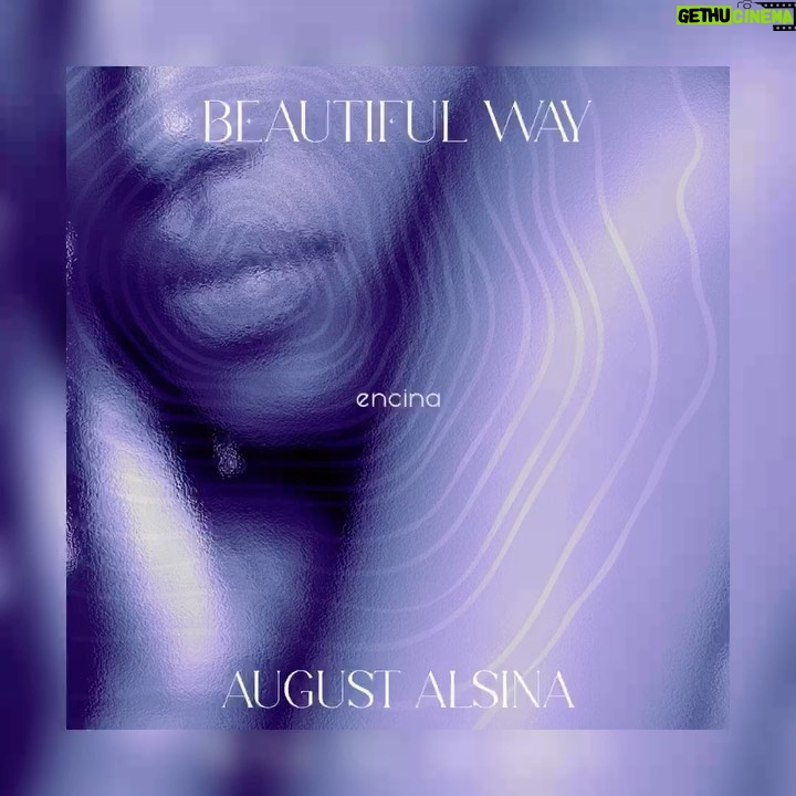 August Alsina Instagram - Follow @encinawellness for a huge announcement 📣 this coming week, & click the link in my bio to hear 🎶 Encina’s song; 🎶 “ Beautiful Way”. 🪞💫🪞