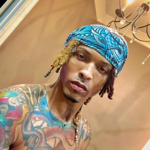August Alsina Instagram - SHEILA BOY, 👼 & The
Hood-Magician, 🥷Turned Emperor. 💫🪐✨