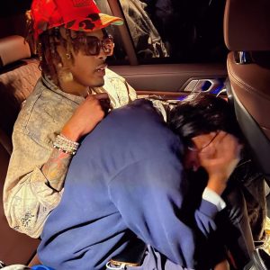 August Alsina Instagram - & lastly, before the clock strikes 12.. i want to say the Happy, HAPPIEST of birthdays to my youngest naughta’, whose now 13. I remember you being born, iloved you then! & I love you “STEEL” (still) & unbreakably kid. 🥰🤞🏽