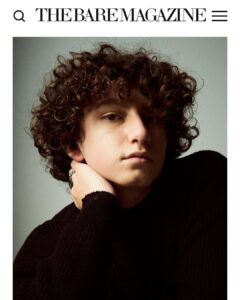 August Maturo Instagram - chatted w/ @the.baremag abt hair, makeup, nail polish, clothes & food allergies 😅 thanks for the feature! Link in their bio 💅 #barelove #guyswithcurls