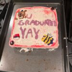 August Maturo Instagram - I just finished high school & @mckennagraceful made me a cake 😳👀 also go stream #youruinednirvana College Bound