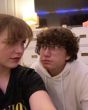 August Maturo Instagram - I just finished high school & @mckennagraceful made me a cake 😳👀 also go stream #youruinednirvana
