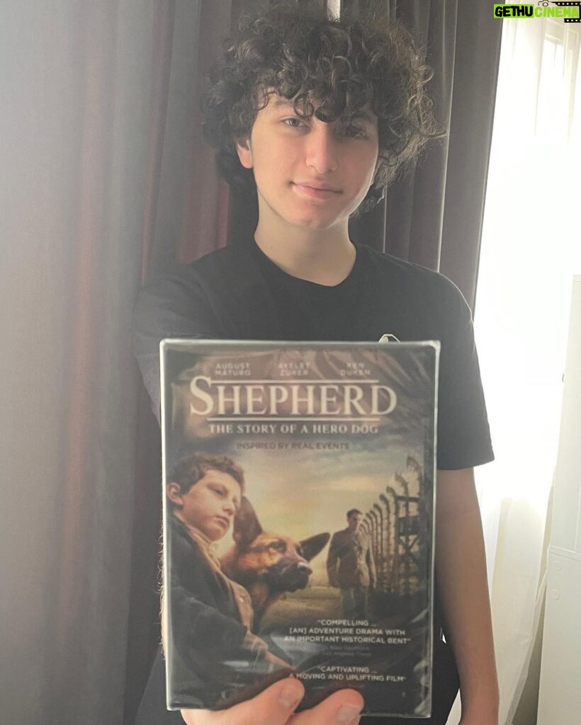 August Maturo Instagram - 🫶best Valentine’s Day ever - Shepherd is now available in the US/Canada on Blu Ray, DVD & Digital/Streaming