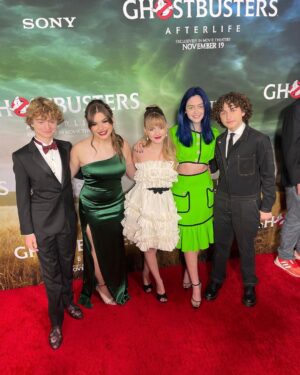 August Maturo Instagram - It’s @Ghostbusters Premiere night! I’m insanely proud of you @mckennagraceful Thank you for including me in your special night. @jasonreitman hit it out of the park! GO SEE #ghostbustersafterlife IN THEATERS THIS Friday Nov 19th! AND STAY THROUGH THE END OF THE CREDITS!!!!