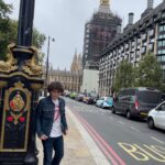 August Maturo Instagram - UK 🇬🇧 photo dump w/ @mirabellelee for @grimmfest @slapfacefilm England