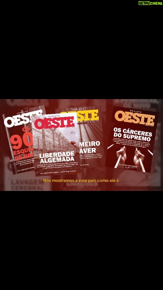 Augusto Nunes Instagram - A @revistaoeste precisa do seu apoio (link nos stories e na bio) #jornalismo #notícias #revista #revistaoeste