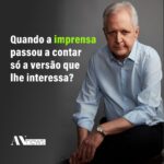 Augusto Nunes Instagram - Como são escolhidos os temas das reportagens? Qual é a relação entre a imprensa e os governantes? Vamos responder a essas e outras perguntas nas aulas especiais que compõem o meu curso sobre a história da República. Clique no link nos stories ou na bio: www.cursoaugustonunes.com.br
