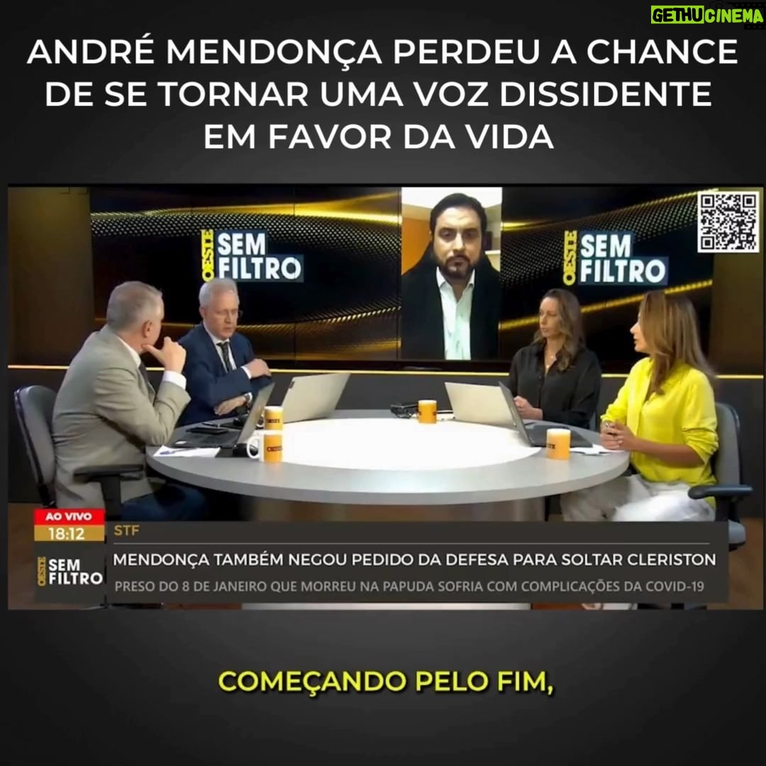 Augusto Nunes - 54.3K Likes - O ministro resolveu manter Cleriston da Cunha na prisão, mesmo sabendo das precárias condições físicas do preso, e comunicou sua decisão ao ministro Alexandre de Moraes. Agora, Moraes afirma que foi o ministro indicado por Bolsonaro quem se recusou a libertar Cleriston. É nisso que dá chancelar por medo ou corporativismo as sucessivas arbitrariedades cometidas contra a multidão de brasileiros encarcerados em janeiro.
#jornalismo #noticias #revista