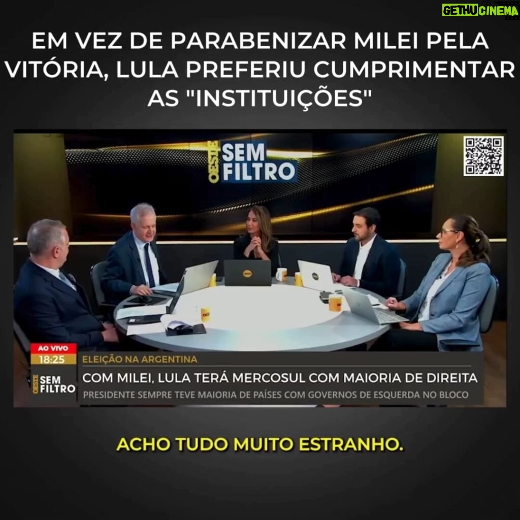Augusto Nunes Instagram - Quais instituições são essas é algo que até agora ninguém descobriu. #jornalismo #revista #noticias #foryou