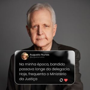 Augusto Nunes Instagram - E no tempo de vocês, como era?

#jornalismo #noticias #foryou