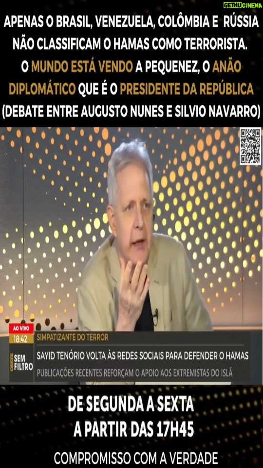 Augusto Nunes Instagram - 'Os valores morais do ministro Alexandre de Moraes e dos outros ministros só valem para a direita brasileira' disse o jornalista Augusto Nunes. ASSINE A REVISTA OESTE. Acompanhe o nosso canal no YouTube. #jornalismo #noticias #revistaoeste #foryou