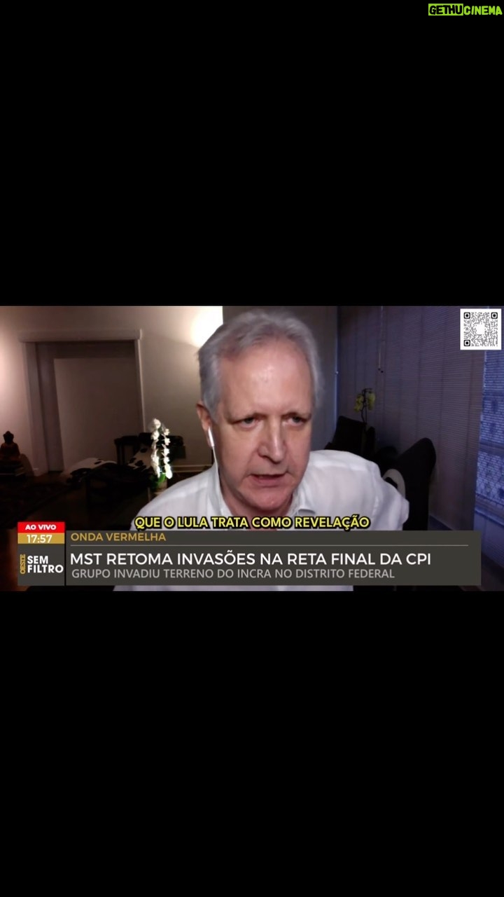 Augusto Nunes Instagram - O MST é o único grupo terrorista do mundo que desafia o mais sólido setor da economia nacional com o patrocínio financeiro do Executivo, a omissão do Legislativo e a proteção do Judiciário