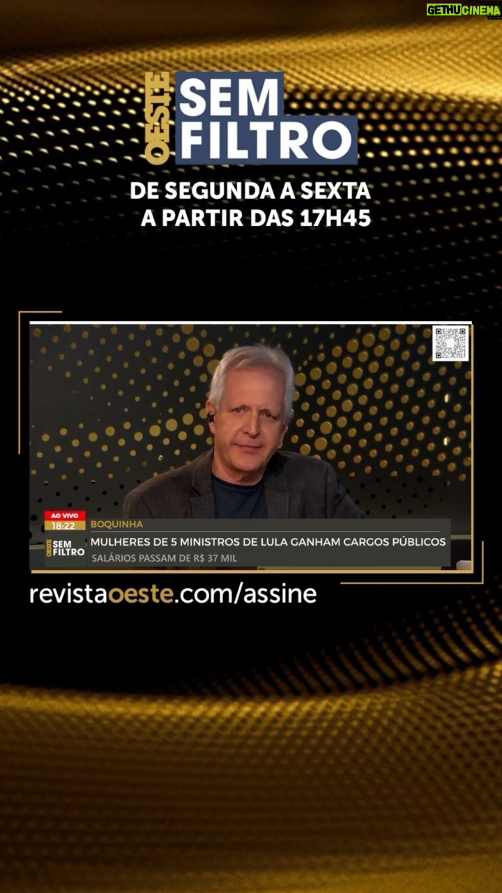 Augusto Nunes Instagram - O Programa Desemprego Zero para a Companheirada agora abrange também as mulheres dos ministros do governo Lula