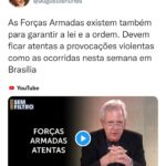 Augusto Nunes Instagram - https://www.youtube.com/embed/b1jKwwTeSYU (link nos stories)