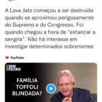 Augusto Nunes Instagram - Link para o vídeo completo nos stories (https://youtu.be/6PhXEtEFyRU)