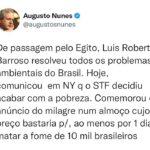 Augusto Nunes Instagram -