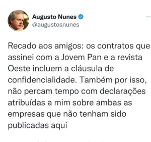 Augusto Nunes Instagram - 