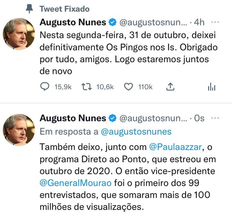 Augusto Nunes Instagram -