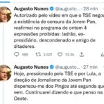 Augusto Nunes Instagram - *pressionada