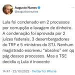 Augusto Nunes Instagram -
