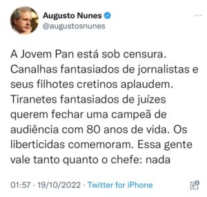 Augusto Nunes Instagram - 