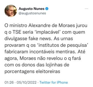 Augusto Nunes Instagram - 