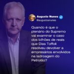 Augusto Nunes Instagram - Quando vocês acham? #revista #noticias #jornalismo #informa