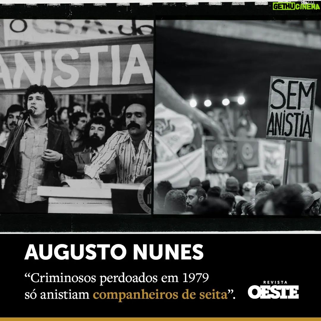 Augusto Nunes Instagram - Com pouco mais de 30 anos, Franklin teve tempo para ganhar notoriedade como jornalista da Globo, infiltrar-se no alto comando do PT, tornar-se ministro das Comunicações no segundo governo Lula e fazer o diabo na luta pela adoção do “controle social da mídia”, outro codinome da censura à imprensa. Agora semiaposentado, trocou a discurseira agressiva por lições enunciadas com voz de avô que tudo vê e tudo sabe. Ultimamente, anda ensinando que as depredações ocorridas em Brasília no 8 de janeiro escancararam uma tentativa de golpe de Estado — e que lugar de golpista é na cadeia. Portanto, é preciso apoiar a palavra de ordem deste estranho verão: "SEM ANISTIA". Isso é coisa para a turma que recorreu à luta armada para chegar ao paraíso socialista sem perder tempo com escalas na detestável democracia burguesa. Leia o artigo completo na @revistaoeste (link nos stories)