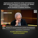 Augusto Nunes Instagram - Aqueles que praticam atos antissemitas não estão mirando o governo de Israel. Estão mirando os judeus. Eles sonham o sonho nazista. #noticias #revista #jornalista #jornalismo