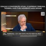 Augusto Nunes Instagram - Graças à composição atual, o Supremo Tribunal Federal vive o seu momento mais infame #jornalismo #noticias #revista