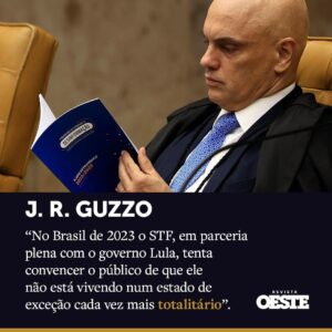 Augusto Nunes Instagram - Os “processos do 8 de janeiro” são o mais infame ato de violação de direitos humanos ora em execução por qualquer governo do mundo. A ficção oficial de que o STF é uma “suprema corte” de Justiça que age na defesa da Constituição e assegura o respeito às leis está mostrando, nesse caso, uma fratura exposta. É impossível que haja democracia num país onde há, ao mesmo tempo, um desrespeito à ordem jurídica tão maciço quanto esse. O Supremo no Brasil de hoje é o oposto das ideias de paz, de normalidade e de justiça. Plantou cinco anos atrás uma “árvore envenenada”, como dizem os criminalistas — e, desde então, só tira dela frutos com veneno. Para salvar o ministro Dias Toffoli de indagações de natureza penal, e para estancar possíveis “sangrias”, abriu o inquérito ilegal, perpétuo e sem limites sobre fake news e “atos antidemocráticos” que está aí até hoje, sob o comando de Alexandre de Moraes. O inquérito é a “árvore envenenada” da qual saíram os processos do 8 de janeiro e todos os atos de repressão política que o STF vem tomando para a construção do seu regime. É a lei número 1, acima de todas as outras. É o Ato 5 do Brasil atual.

Leia o artigo completo de J.R. Guzzo na @revistaoeste. 

#jornalismo #jrguzzo #revistadigital