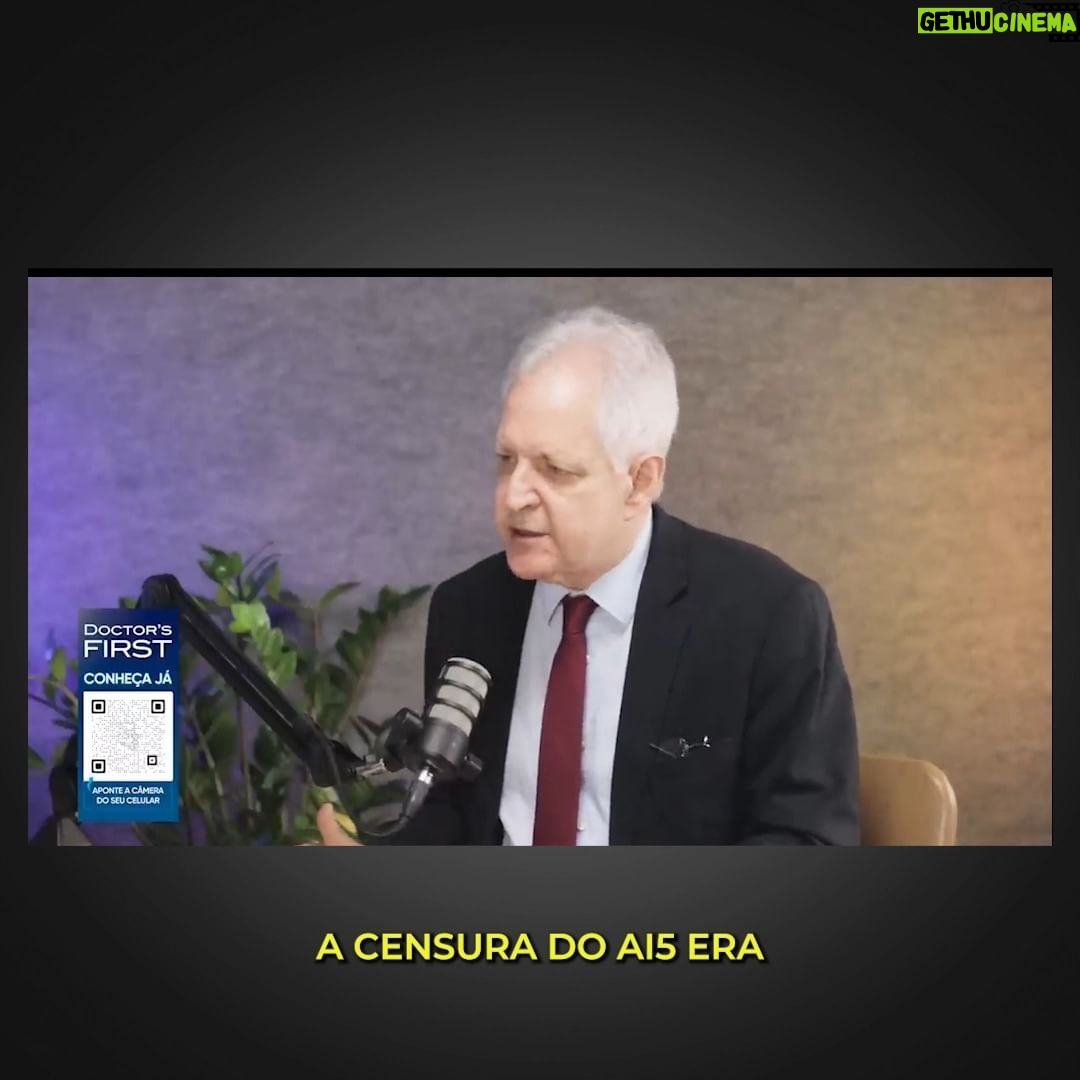 Augusto Nunes Instagram - Na entrevista ao programa da Leda Nagle, conto alguns casos que mostram como foi trabalhar sob censura durante o regime militar. Quer saber como era a censura durante o regime militar? Confere o link na bio ou nos stories #jornalismo #noticias #curso #cursoonline