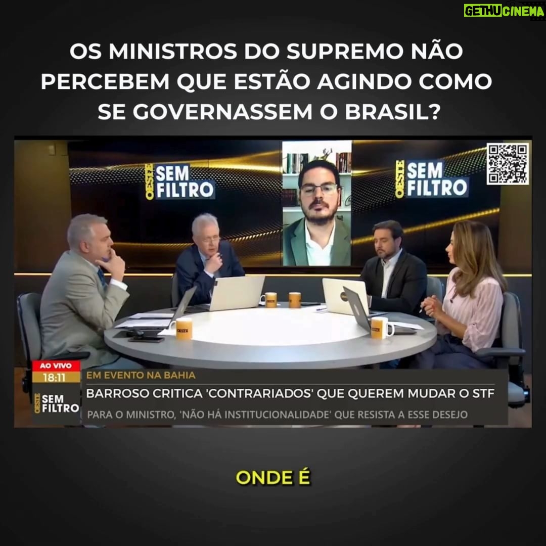 Augusto Nunes Instagram - Eles agem como se entendessem até de reservas indígenas. Mas ignoram o que diz a Constituição, e fingem não saber que o dever de cada ministro é preservá-la Conheça o meu curso 'Redescobrindo o Brasil' (link nos stories e na bio) #jornalismo #noticias #revista