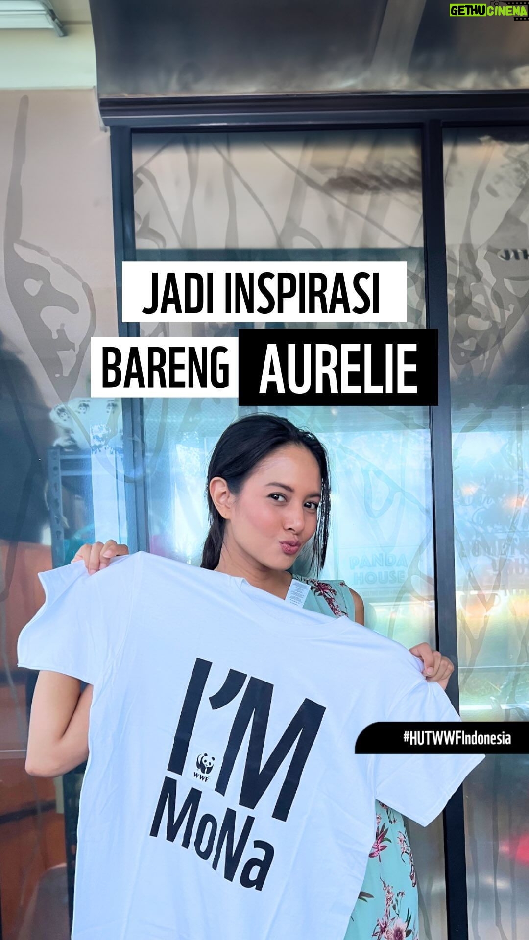 Aurélie Moeremans Instagram - Siapa yang ketemu Aurel di ultah WWF-ID Senin lalu? Terima kasih sudah meramaikan! Oh iya, Sobat juga bisa dapat kesempatan ngobrol dan bahkan trip bareng Aurelie, sekaligus menjaga alam kita. Caranya? Bareng Aurelie, join Members of Nature WWF-ID💚 Cek Linktree untuk mendaftar ya! #HUTWWFIndonesia #MembersofNature #NatureMatters #Connect2Earth #TogetherPossible Yayasan WWF Indonesia