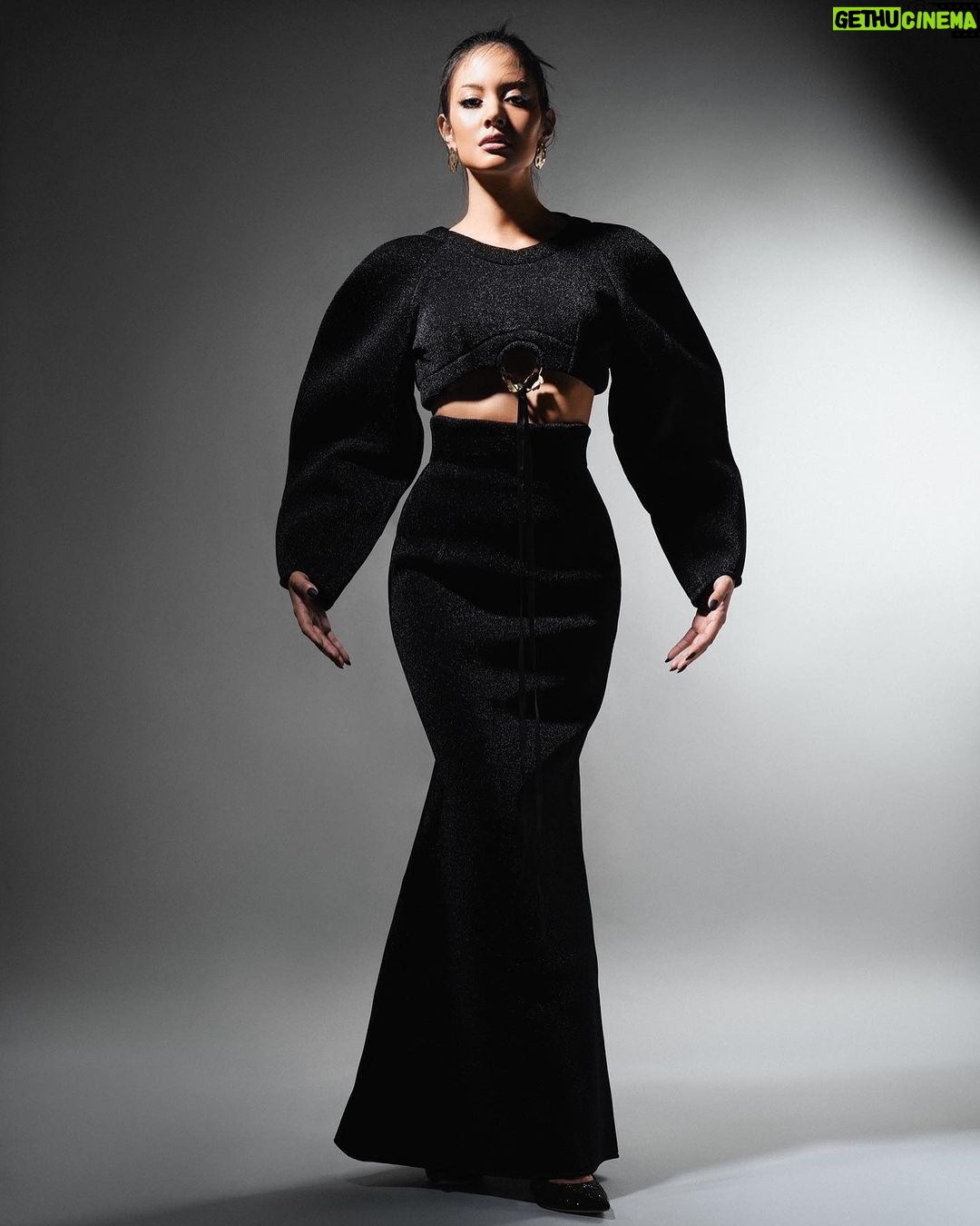 Aurélie Moeremans Instagram - High Fashion Much? #STARRING @aurelie Photographer @winstongomez #winstongomez Studio @11.11studiojakarta Mua @archangelachelsea Stylist @carolinemeliala Hair @oca_ps Outfit @sean_sheila Nails @linneabeautybar_id