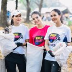 Aurélie Moeremans Instagram - Today was fun! 💕 Clean up area depan sekolah SMPN 195 Jakarta Timur bersama teman-teman! Untuk memperingati hari @worldcleanupdayindonesia yang akan diadakan tanggal 16 september nanti, WCD mengadakan Clean Up setiap hari dari tanggal 1 sampai tanggal 30 september nanti! Check their IG! 📸 @wandagraphy