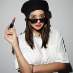 Aurélie Moeremans Instagram - #RougeDior gives me the power to express myself and my uniqueness💄 The collection is available at all Dior Beauty boutiques and dior.com/en_id/beauty @DIORBEAUTY @DIORBEAUTYLOVERS